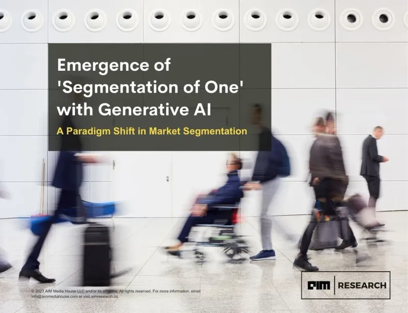 The Emergence of 'Segmentation of One' with Generative AI